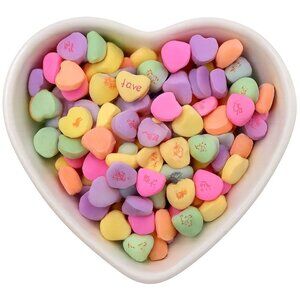 Fiesta CERAMIC 19 OZ Medium Heart Bowl Dish White CONTAINER Fiestaware